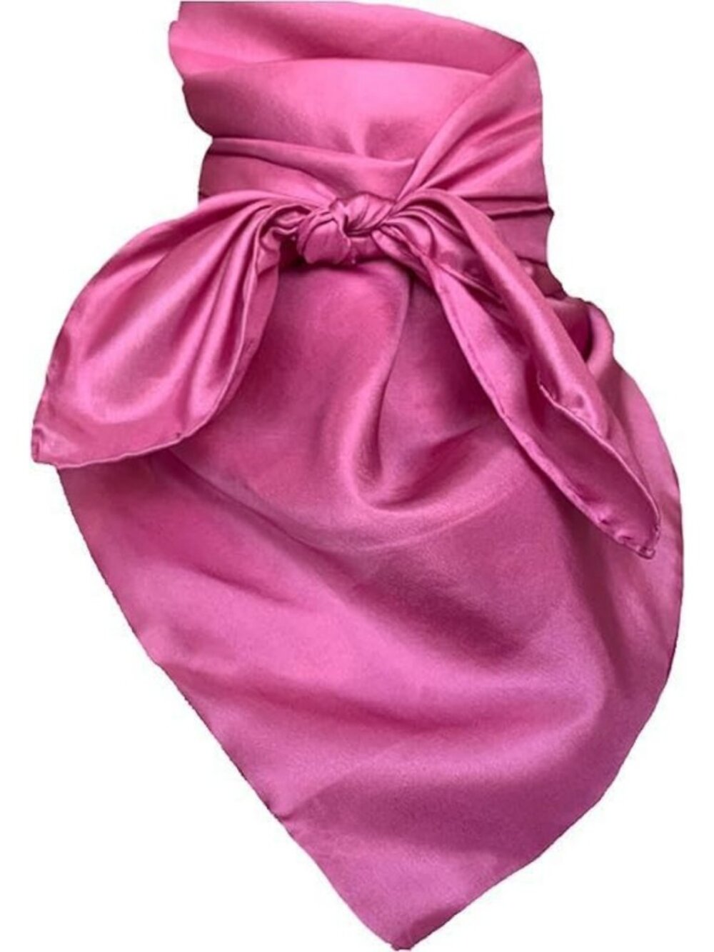 Stylish Pink Cowboy Western Silk Scarf | Fashion Accessory for All Occasions